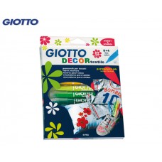 GIOTTO ΜΑΡΚΑΔΟΡΟΙ ΥΦΑΣΜΑΤΟΣ ΣΕΤ 12ΧΡ. TEXTILE